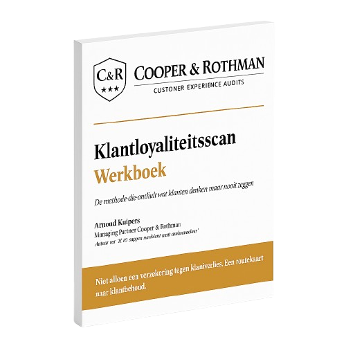 Klantloyaliteitsscan Werkboek