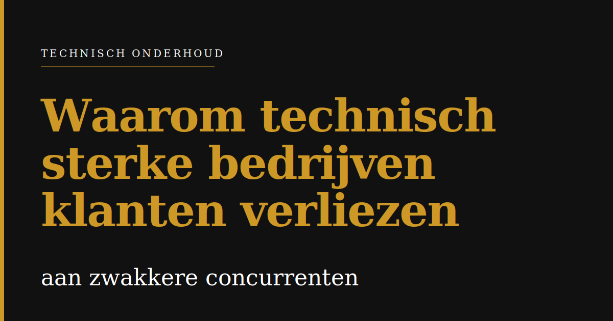 churn technische sector